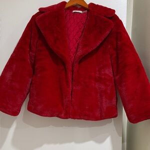 Alice + Olivia Red Kids Jacket